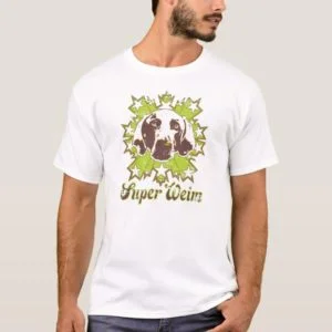 Weimaraner Nation : 70's Weimaraner Super Weim Tee