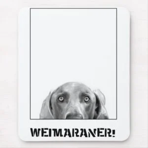 Weimaraner Nation : Weimaraner In A Box! Mouse Pad
