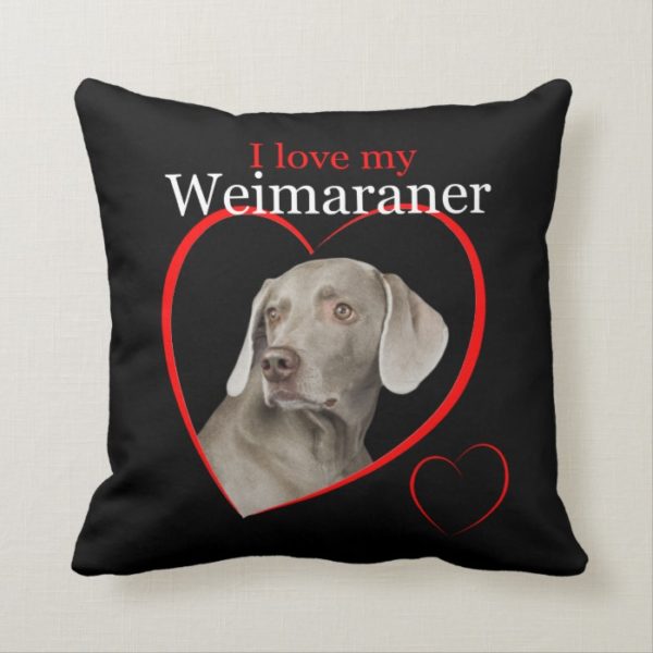 Weimaraner Pillow
