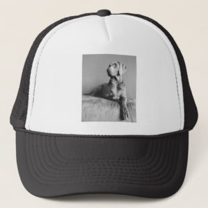 Weimaraner Portrait Trucker Hat