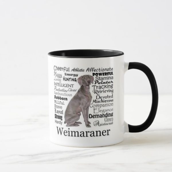 Weimaraner Traits Mug