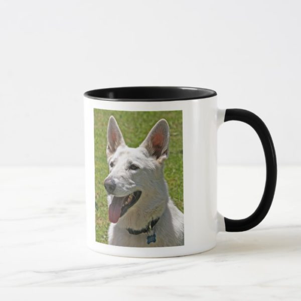 White German Shepherd Coffee Mug