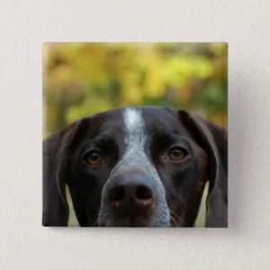 Who Dat Dog? Button