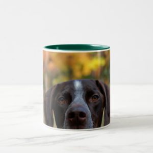 Who Dat Dog? Two-Tone Coffee Mug