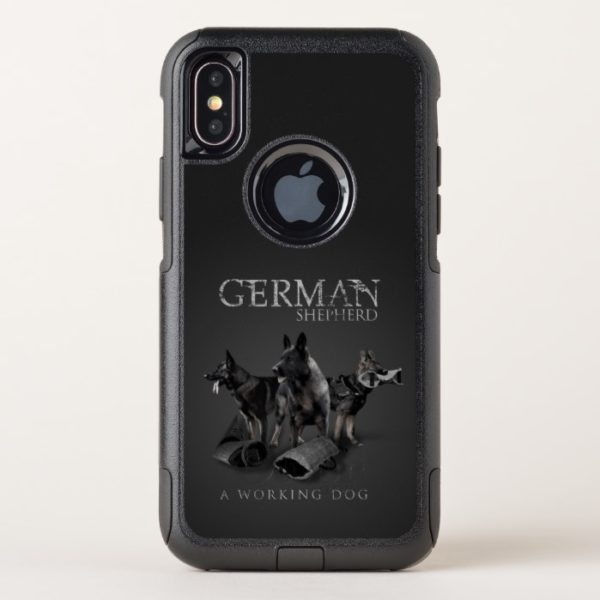 Working German Shepherd Dog  - GSD OtterBox iPhone Case