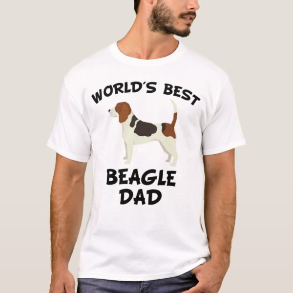 World's Best Beagle Dad T-Shirt