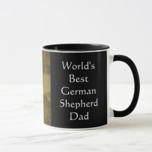 World's Best German Shepherd Dad Mug