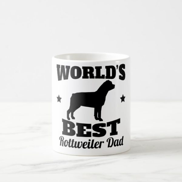 Worlds Best Rottweiler Dad Coffee Mug