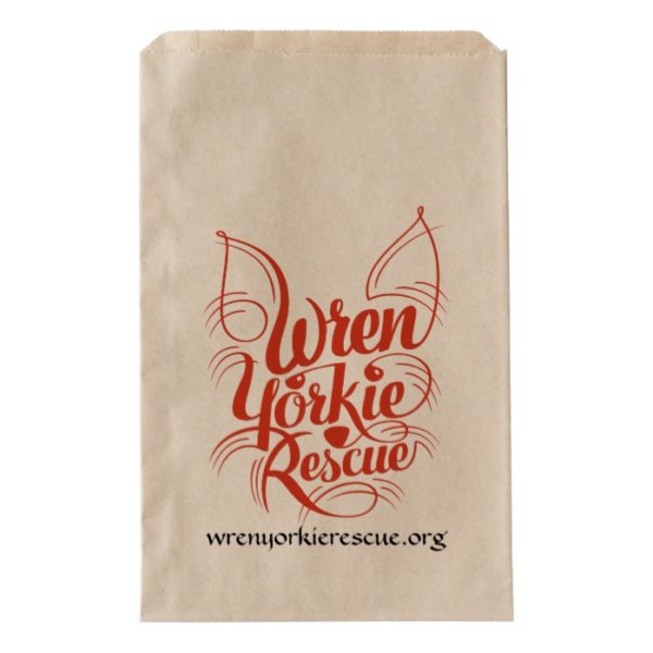 Wren Yorkie Rescue Favor Bag