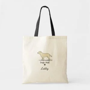 Yellow Labrador Retriever Tote Bag