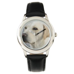 Yellow Labrador Retriever Wristwatch