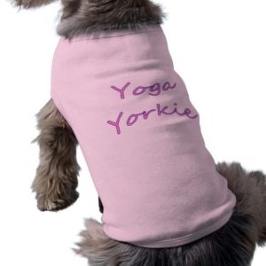 Yoga Yorkie Dog Shirt
