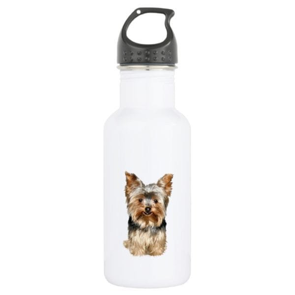 Yorkshire Terrier (17) Stainless Steel Water Bottle