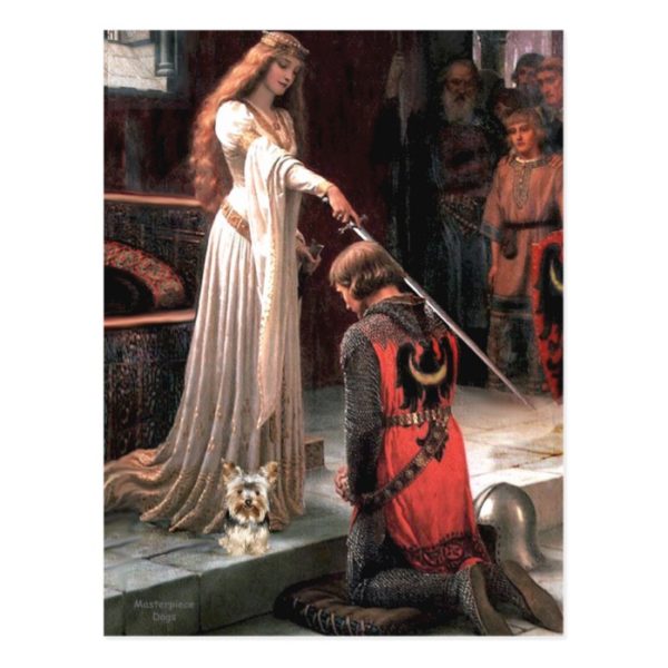 Yorkshire Terrier 17 - The Accolade Postcard