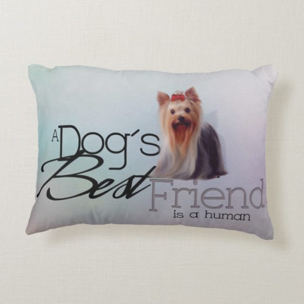 Yorkshire Terrier Accent Pillow