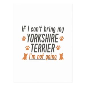 Yorkshire Terrier Postcard