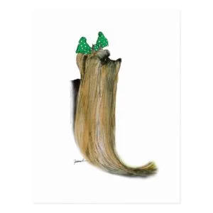 Yorkshire Terrier, tony fernandes Postcard