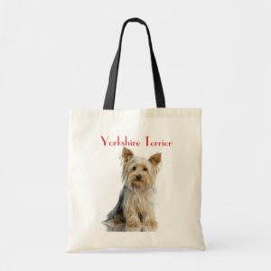 Yorkshire Terrier  "Yorkie" Budget Tote Bag