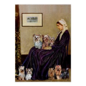 Yorkshire Terriers (7) - Whistlers Mother Poster