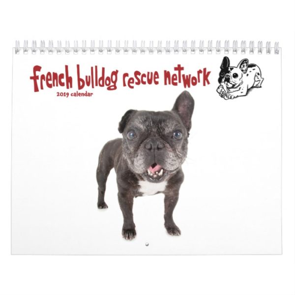 2019 FBRN French Bulldog Calendar