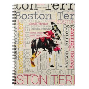 Adorable Boston Terrier Notebook