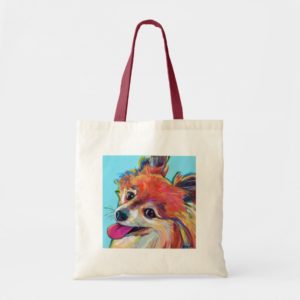 Adorable Pomeranian Tote Bag