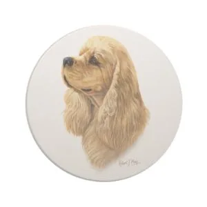 American Cocker Spaniel Sandstone Coaster