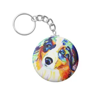 Aussie #3 keychain