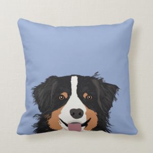 Australian Shepherd dog breed gifts for home Throw Pillow
