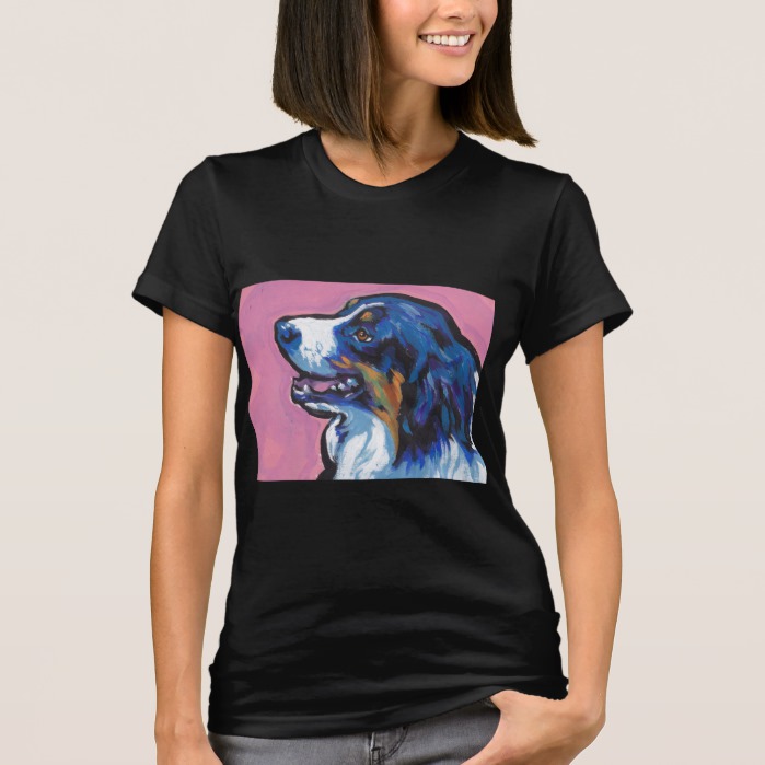 australian Shepherd pop art T-Shirt