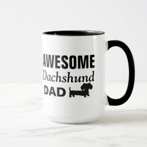 Awesome Dachshund Dad Coffee Mug