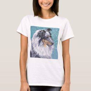Beautiful Sheltie Shetland Sheepdog Fine Art T-Shirt