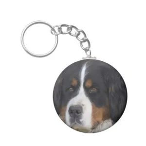 Berner Sennenhund Keychain