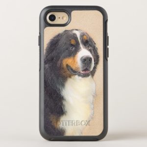 Bernese Mountain Dog 2 Painting - Original Dog Art OtterBox iPhone Case