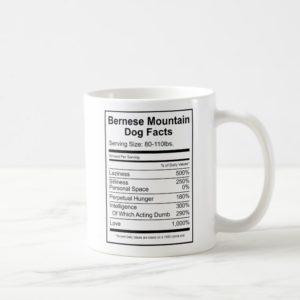 Bernese Mountain Dog Facts Mug