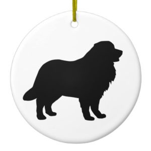 Bernese Mountain Dog Gear Ceramic Ornament