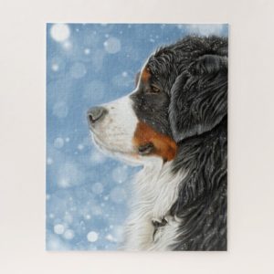Bernese Mountain Dog Jigsaw Puzzle - Ideal Gift