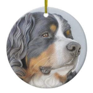 Bernese Mountain Dog Ornament - Regal