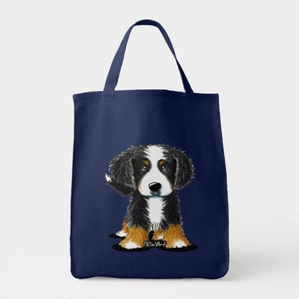 Bernese Mountain Dog Tote Bag