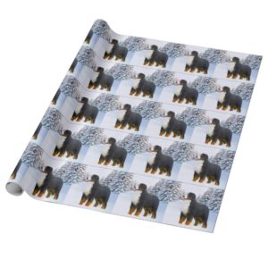 Bernese Mountain Dog Wrapping Paper