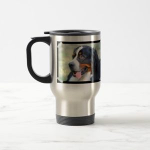 Bernese Mountain Puppy Travel Mug