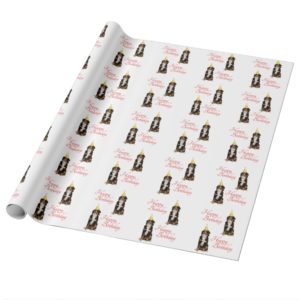 Bernese Mt. Dog Birthday Wrapping Paper