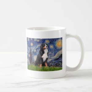 Bernese - Starry Night Coffee Mug