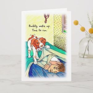 Birthday Card for Runner - Time to Run