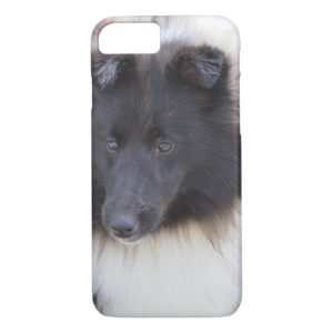Black and White Sheltie Case-Mate iPhone Case