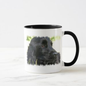 Black Cocker Spaniel Dog Coffee Mug