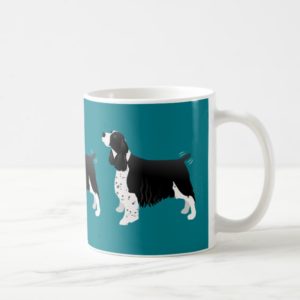 Black English Springer Spaniel Basic Breed Coffee Mug