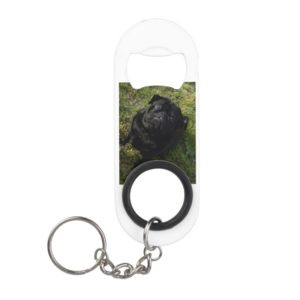 black-pug full.png keychain bottle opener