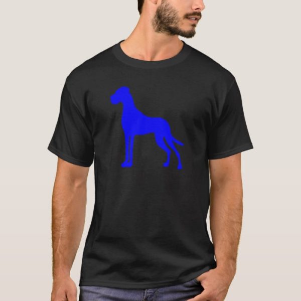 Blue Great Dane T-Shirt