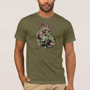 Bohemian French bulldog T-Shirt